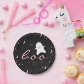 かわいい幽霊たちブハロウィーン ペーパープレート (パーティー)