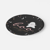 かわいい幽霊たちブハロウィーン ペーパープレート (アングル)