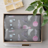 かわいい幽霊とこうもり 薄葉紙 (ギフト)