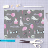 かわいい幽霊とこうもり 薄葉紙 (クラフト)