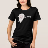 かわいい幽霊とボウブー トライブレンドＴシャツ (正面)