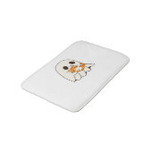 かわいい幽霊と猫、ギフトクラシックハロウィンTシャツ バスマット (アングル)