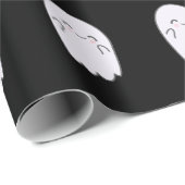 かわいい幽霊のトリックまたはトリート ラッピングペーパー (ロールコーナー)