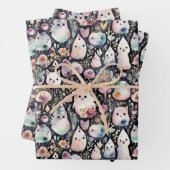 かわいい幽霊の庭 ラッピングペーパーシート (インサイチュ)