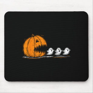 かわいい幽霊を追いかけるソーキーのかぼちゃ ハロウィンパレード マウスパッド