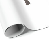 かわいい幽霊ウマズハロウィーントリックまたはトリート ラッピングペーパー (ロールコーナー)