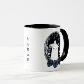 かわいい幽霊ガールウィズボーアンドバラ マグカップ (正面右)