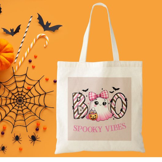 かわいい幽霊キッズハロウィーン トートバッグ