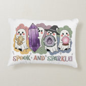 かわいい幽霊クリスタルハロウィーン魔法美学 アクセントクッション (裏面)