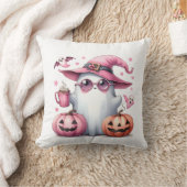 かわいい幽霊コーヒーかわいい幽霊 クッション (ブランケット)
