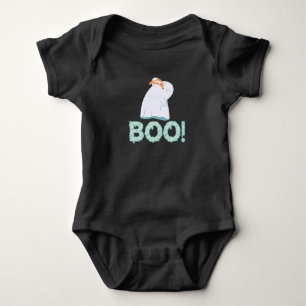 かわいい幽霊シャツ ハロウィーンの幼児Tシャツ ベビーボディスーツ