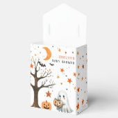 かわいい幽霊スターパターンハロウィンベビーシャワー フェイバーボックス (オープン)