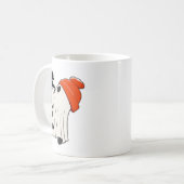 かわいい幽霊チワワ愛好家 コーヒーマグカップ (正面左)