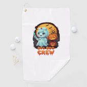 かわいい幽霊ナース- Boo Boo Crewハロウィーンおもしろいクラス ゴルフタオル (インサイチュ)