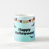 かわいい幽霊ハッピーハローウィン コーヒーマグカップ (中央)