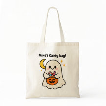 かわいい幽霊ハロウィンキャンディバッグ