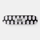 かわいい幽霊ハロウィンパーソナライズド スケートボード (横)