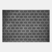 かわいい幽霊ハロウィンラッピング紙 ラッピングペーパーシート (正面3)