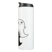 かわいい幽霊ハロウィーンかわいい タンブラー (回転右)