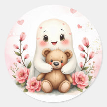 かわいい幽霊ハロウィーンテーマベビーガールベビーシャワー