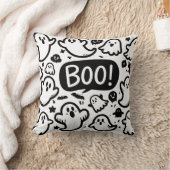 かわいい幽霊ハロウィーンブーデザイン クッション (ブランケット)
