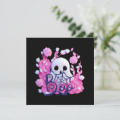 かわいい幽霊ハロウィーンブーパック 招待状 (スタンド正面)