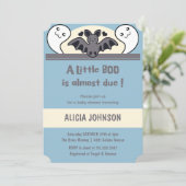 かわいい幽霊ハロウィーン招待状 招待状 (スタンド正面)