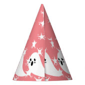 かわいい幽霊ハロウィーン誕生日for girl パーティーハット (裏面)
