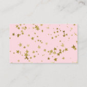 かわいい幽霊ハロウィーン赤ちゃんシャワー表示シャワー エンクロージャーカード (裏面)