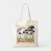 かわいい幽霊ハロウィーン トートバッグ (裏面)
