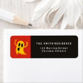 かわいい幽霊ハロウィーン ラベル (インサイチュ)