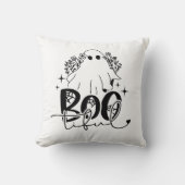 かわいい幽霊ハロウィーンTシャツ クッション (正面)