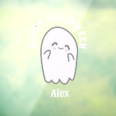 かわいい幽霊ハローウィンパーティ ウィンドウサイン (シート3)