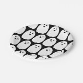 かわいい幽霊ハローウィンパーティ ペーパープレート (アングル)