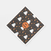 かわいい幽霊パターンハロウィーン紙ナプキンス スタンダードランチョンナプキン (角)