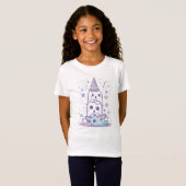 かわいい幽霊パーティーハロウィーンTシャツ Tシャツ (正面フル)