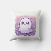かわいい幽霊ピローキュートパステルハロウィーンクッション クッション (裏面)