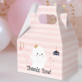 かわいい幽霊ピンクハロウィーンありがとう フェイバーボックス