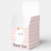 かわいい幽霊ピンクハロウィーン フェイバーボックス (オープン)