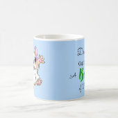 かわいい幽霊ブウグハロウィーン コーヒーマグカップ (中央)