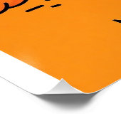 かわいい幽霊ブラックキャットハローウィンパーティ ポスター (コーナー)