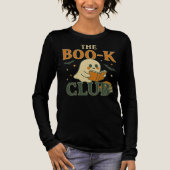 かわいい幽霊ブーククラブハロウィンブックラバー トライブレンドＴシャツ (正面)