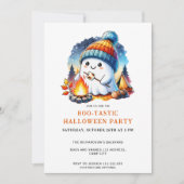 かわいい幽霊ブー – タスティックハローウィンパーティ 招待状 (正面)