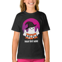 かわいい幽霊ブーTシャツ