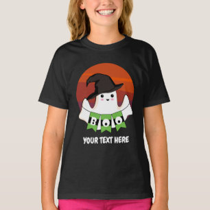 かわいい幽霊ブーTシャツ Tシャツ