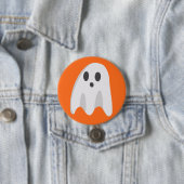 かわいい幽霊ボタン 缶バッジ (インサイチュ)
