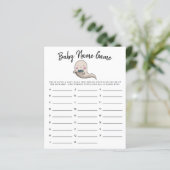 かわいい幽霊ボーイベビー名シャワーゲーム (スタンド正面)