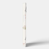 かわいい幽霊ラブパターンパステルフローラハロウィーン Case-Mate iPhoneケース (裏面 / 右)