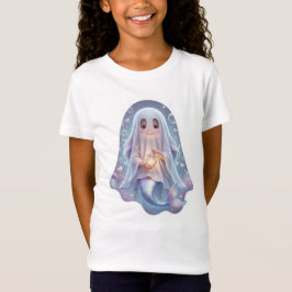 かわいい幽霊人魚 Tシャツ