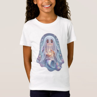 かわいい幽霊人魚 Tシャツ